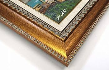 Amazon.co.jp: 伊東明生『桜島・鹿児島(F6号)』油彩画 風景画 薩摩富士