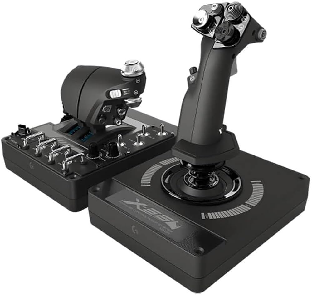 Amazon.com: Logitech G X56 H.O.T.A.S Throttle and Joystick Flight