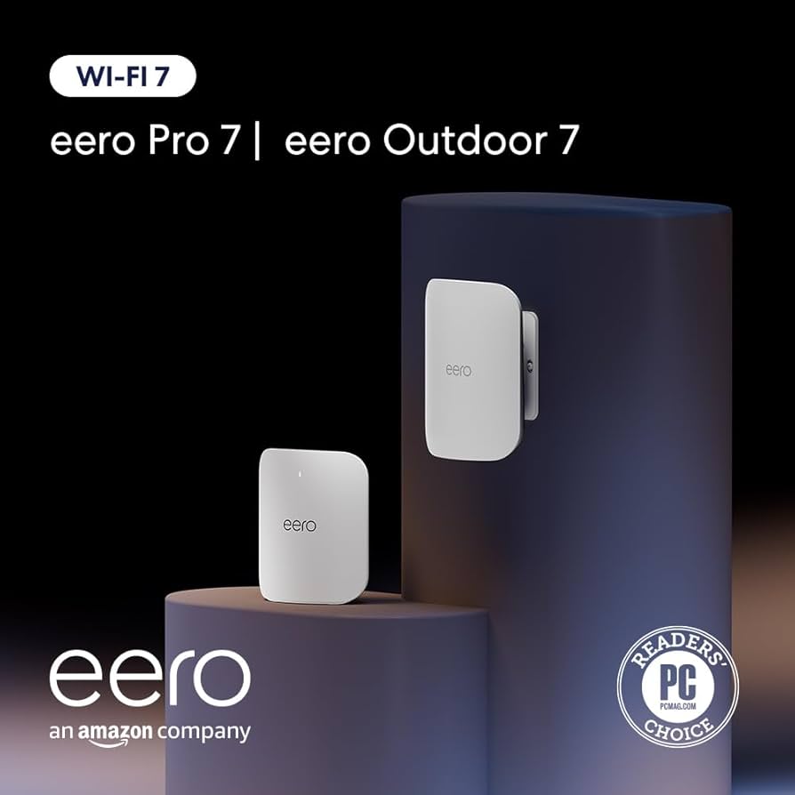 Amazon.com: Amazon eero Pro 7 (1-pack) with Amazon eero Outdoor 7