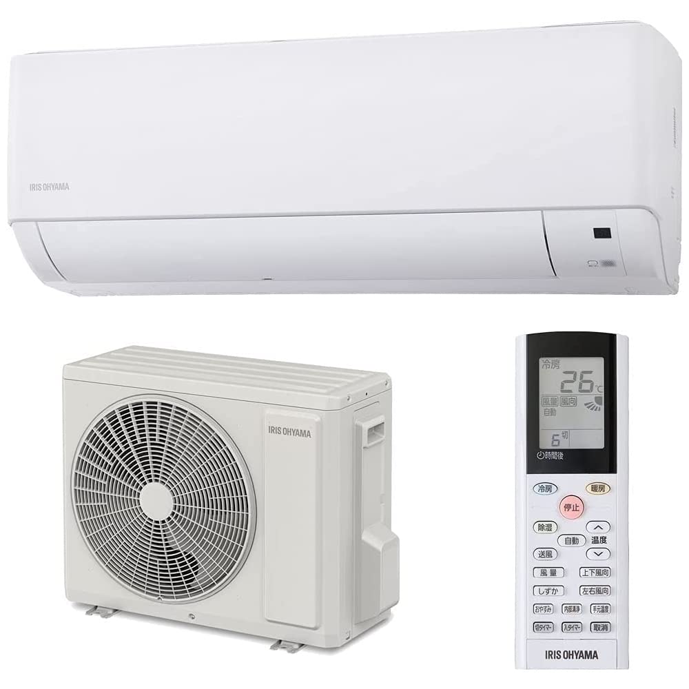 Amazon | アイリスオーヤマ エアコン 6畳用 ルームエアコン 2.2kW 上下