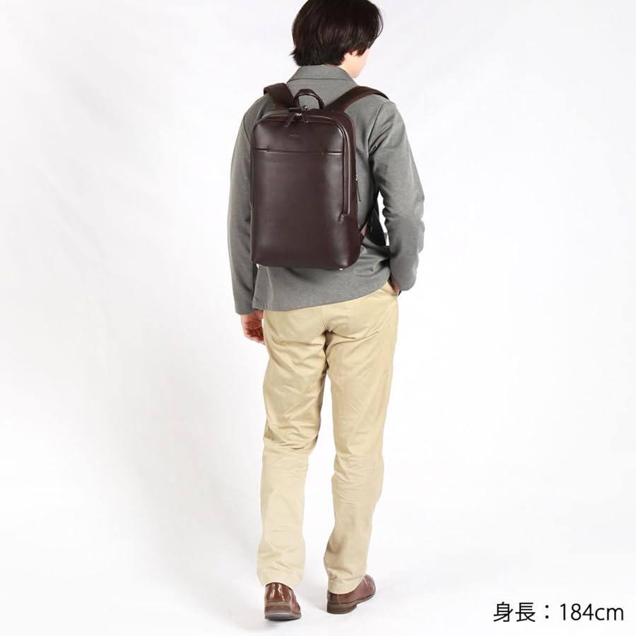 Amazon.co.jp: [ウルティマ] メンズ 撥水 牛革 B4サイズ対応 14.0