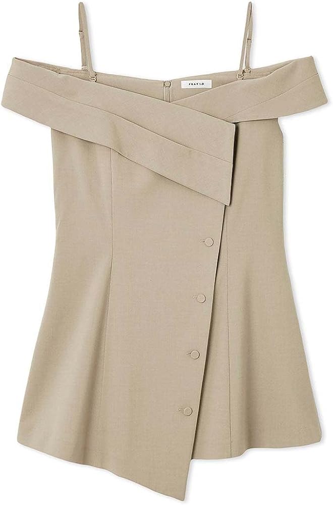 Amazon | [フレイ アイディー] 2WAYオフショルペプラムブラウス