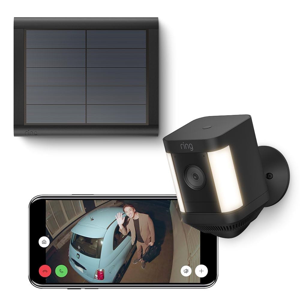 Amazon.co.jp: Ring Spotlight Cam Plus, Battery (リング スポット