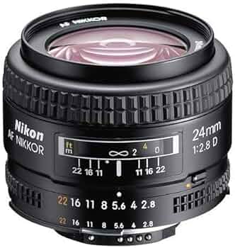 Amazon.com : Nikon AF FX NIKKOR 24mm f/2.8D Fixed Zoom Lens with