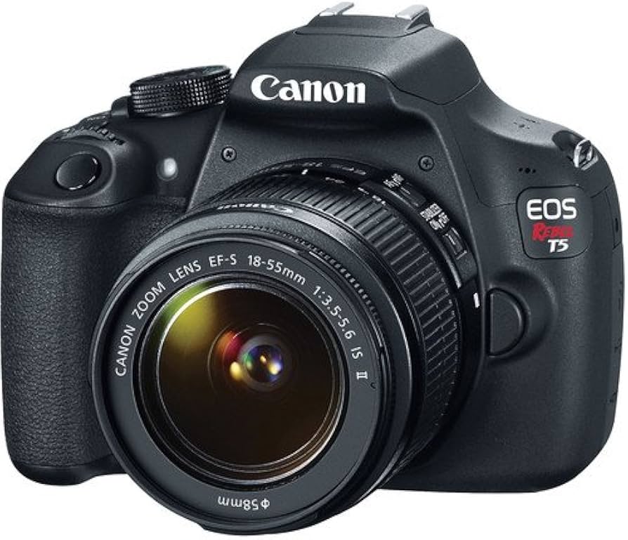 Amazon.com : Canon EOS Rebel T5 Digital SLR Camera with EF-S 18