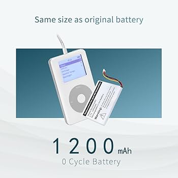 Amazon.com: Abtter for iPod Classic 4th Generation Battery