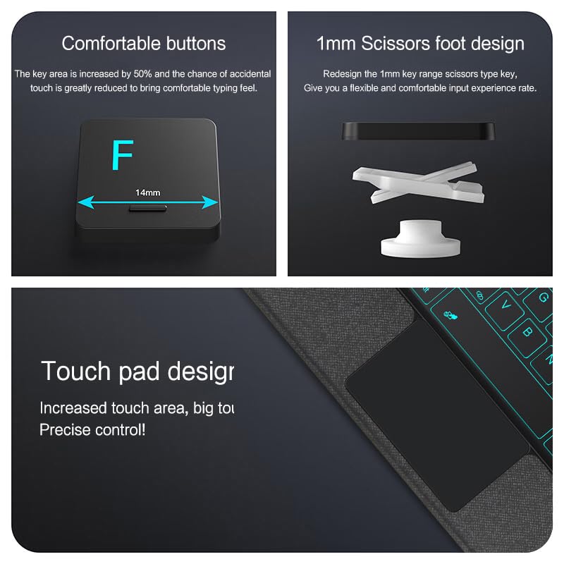 Amazon.com: Adwnaeny Keyboard Case Compatible with Xiaomi Pad 6S