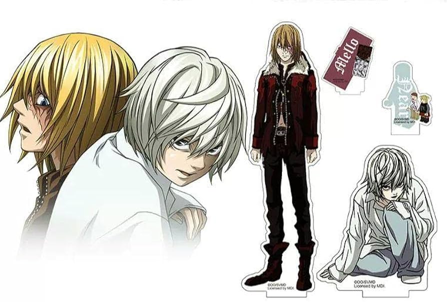 Amazon.co.jp: DEATH NOTE デスノート 中国限定 ニア×メロ アクリル