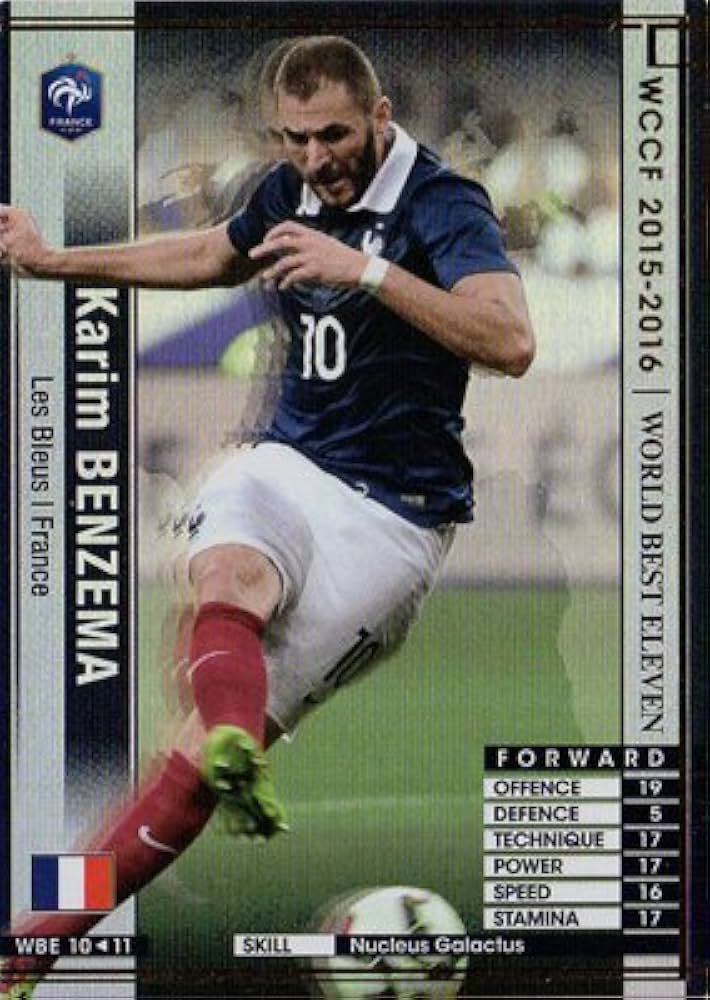 Amazon.co.jp: WCCF/15-16 Ver.2.0/WBE 10/カリム・ベンゼマ