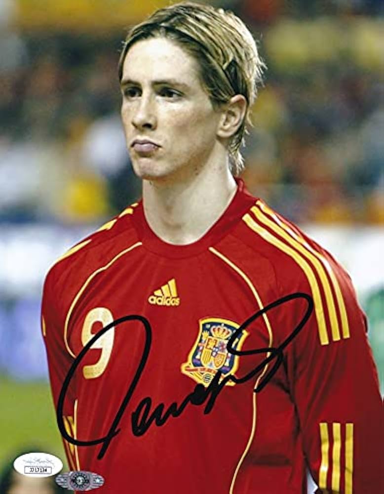 Amazon.co.jp: フェルナンド・トーレス 直筆 サイン 入り 8×10