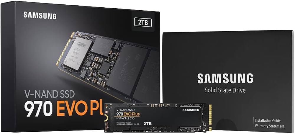 Samsung 970 EVO Plus SSD 2TB - M.2 NVMe Interface Internal Solid