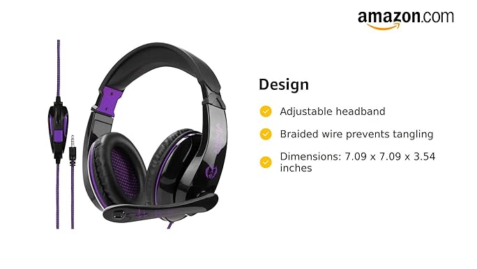 Amazon.com: Anivia Gaming Headset, AH68 Gaming Headphones with