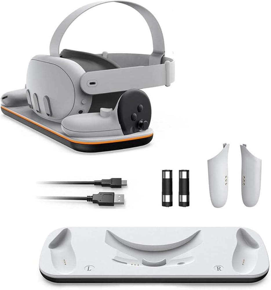 Quest 左右コントローラー 64GB 初代 VR 通電のみ確認 Screenshot_com