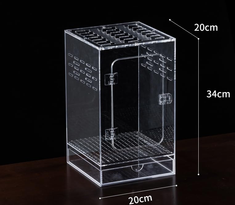 Amazon | RoBeKaU レプタイルボックス 爬虫類 飼育ケース 虫かご 大