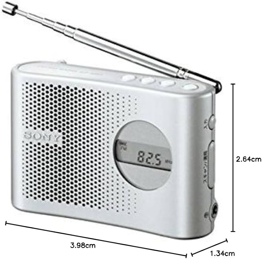 Amazon.co.jp: SONY FM/AM PLLシンセサイザーハンディーポータブル