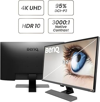 Amazon.co.jp: BenQ EW3270U 32 Inch 4K HDR Monitor | FreeSync | USB