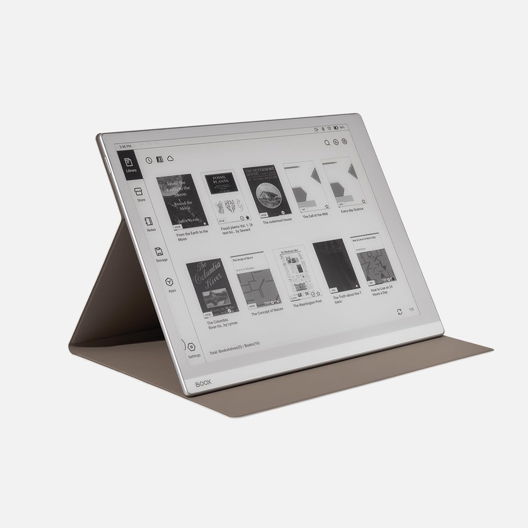 Amazon.com: BOOX Go 10.3 Magnetic Leather Case (Off-White