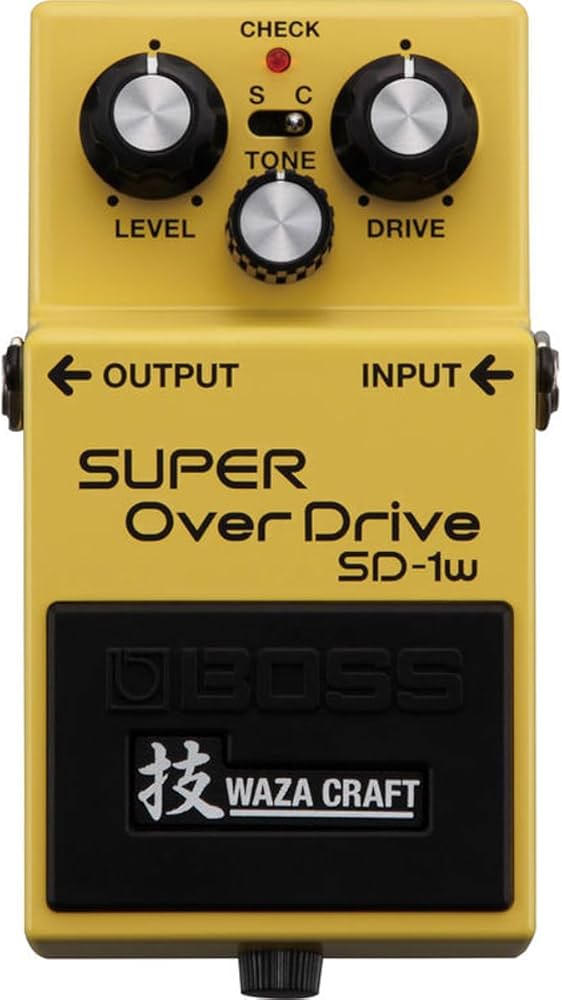 Amazon.com: Boss SD-1W Super Overdrive Waza Craft Special Edition