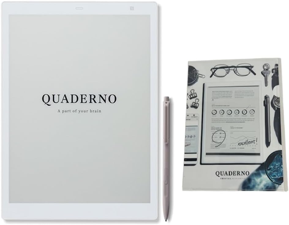 富士通デジタルペーパー QUADERNO A5 Gen.2 型番FMVDP51 QUADERNO Gen