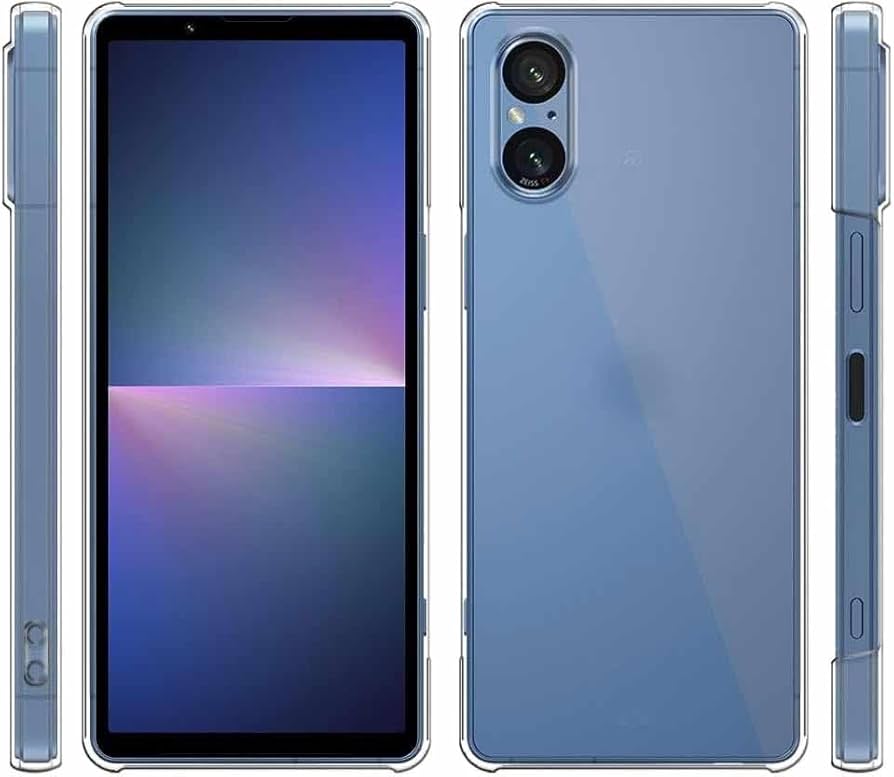 Amazon.co.jp: Xperia 5 V 対応 ケース クリア docomo SO-53D au SOG12