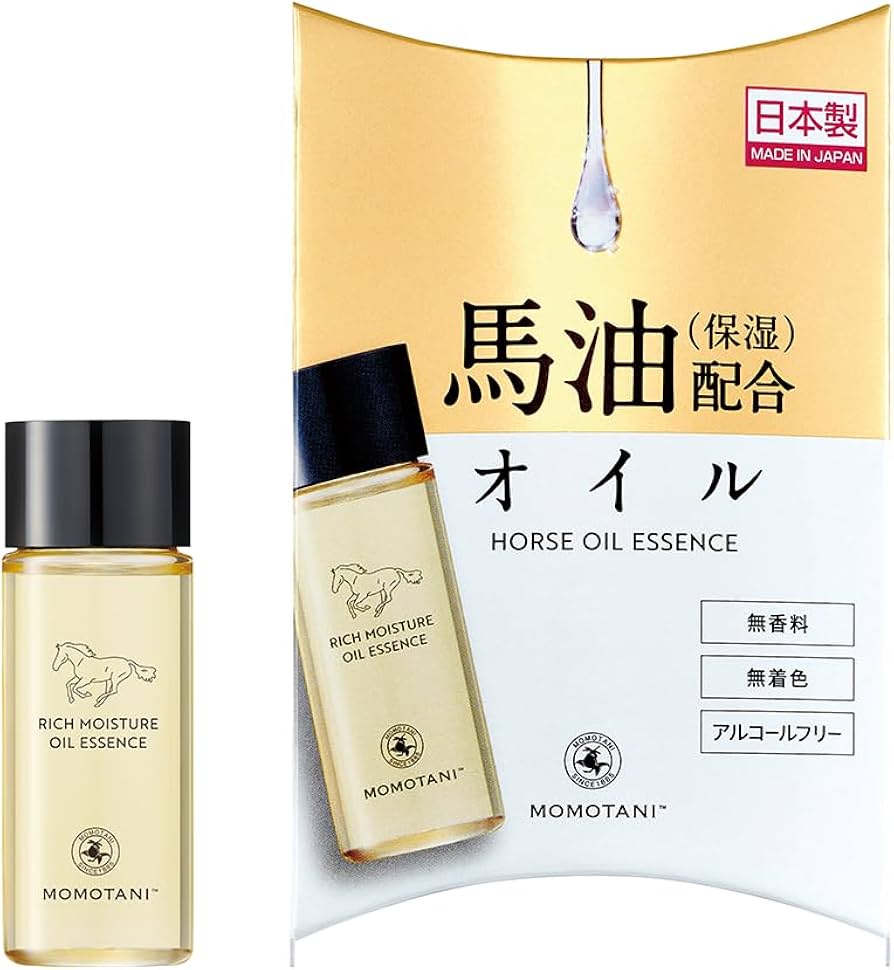 Amazon | 馬油 リッチモイスチャー オイル美容液 25mL (日本製