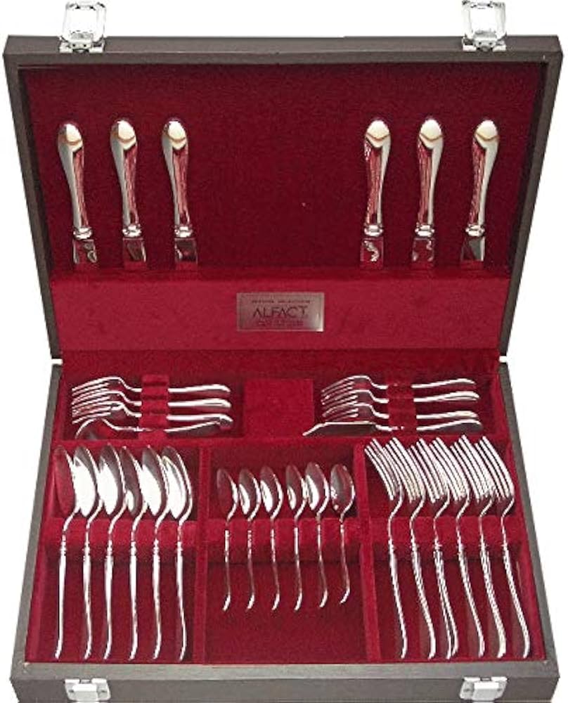 Amazon｜ALFACT 洋白銀器シャルル ディナーセット32pc 【6客用