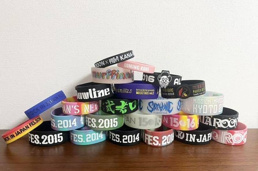 Amazon.co.jp: 邦ロック フェス ラバーバンド ラババン まとめ売り