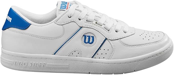 Amazon.com | WILSON Unisex Pro Staff 87 Leather Shoe, Retro Court