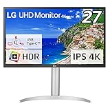 LGの27型4Kモニター「27UP550-W」が発売、96W給電対応のUSB Type-C搭載