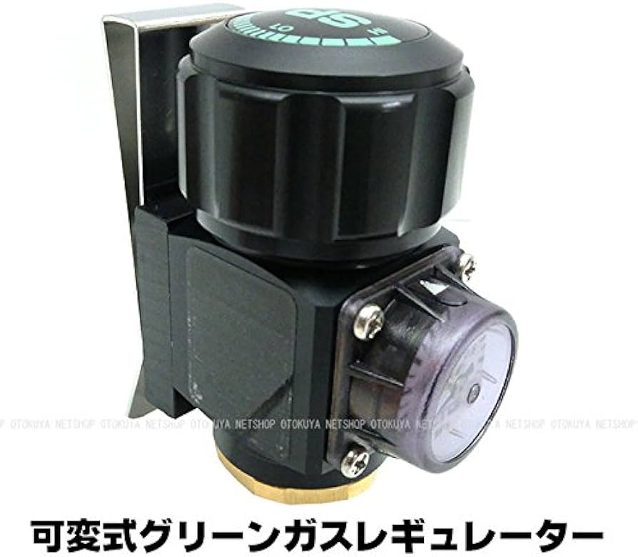 Amazon | 圧力調整器 JASG グリーンガス専用 可変式レギュレーター (SP