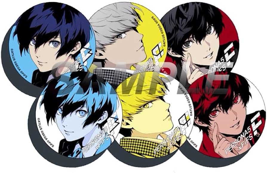 Amazon.co.jp: ペルソナ FiFSイラスト展＋ トレーディング缶バッジ2