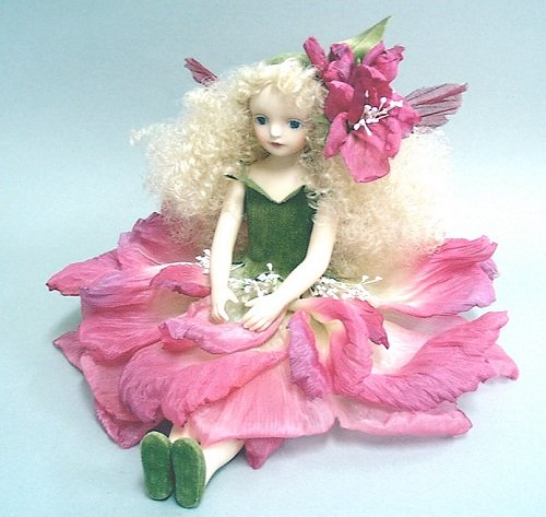 Amazon.co.jp: 若月まり子ビスクドール お花の妖精 エルフィン