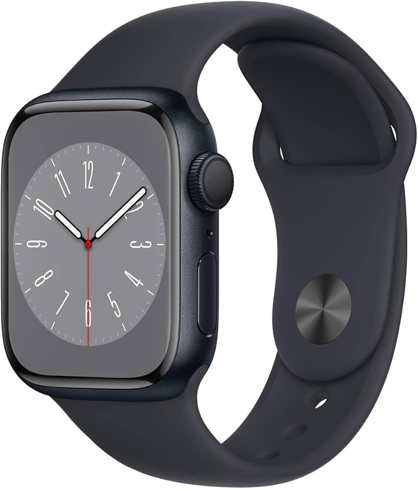 Amazon.com: Apple Watch Series 8 [GPS, 41mm] - Midnight Aluminum
