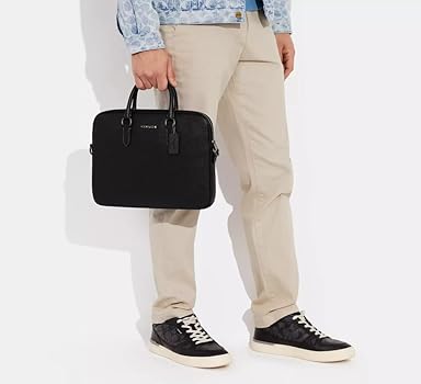 Amazon.co.jp: COACH(コーチ)CJ652 QB/BK ビジネスバッグ バッグ