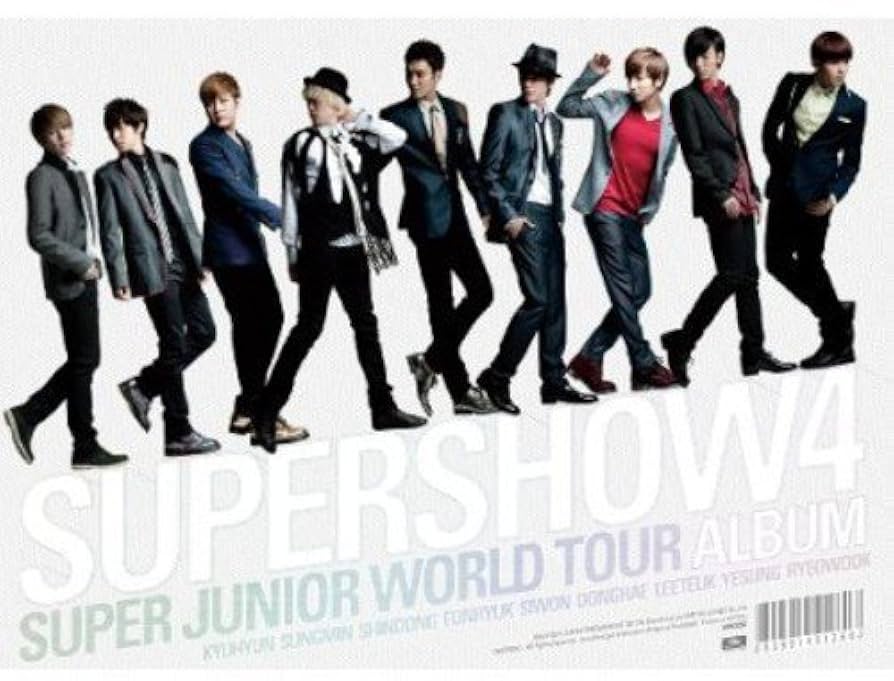 Amazon.co.jp: Super Junior The 4th World Tour Super Show 4 (3CD