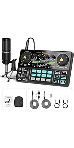 Amazon | MAONO オーディオインターフェース オーディオミキサー Mixer