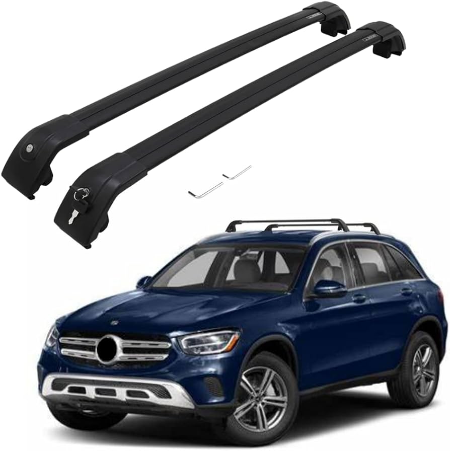 Amazon | ルーフラッククロスバー メルセデスベンツ GLC X253 2016