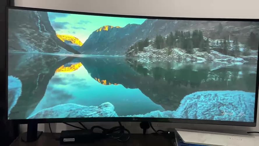 Amazon.co.jp: LG 34インチ 21:9 カーブウルトラワイドモニター、WQHD