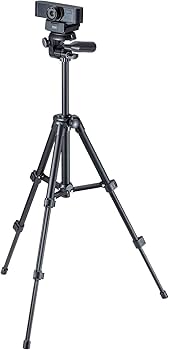 Amazon | サンワサプライ コンパクト三脚(3段) WEBカメラ対応 1/4