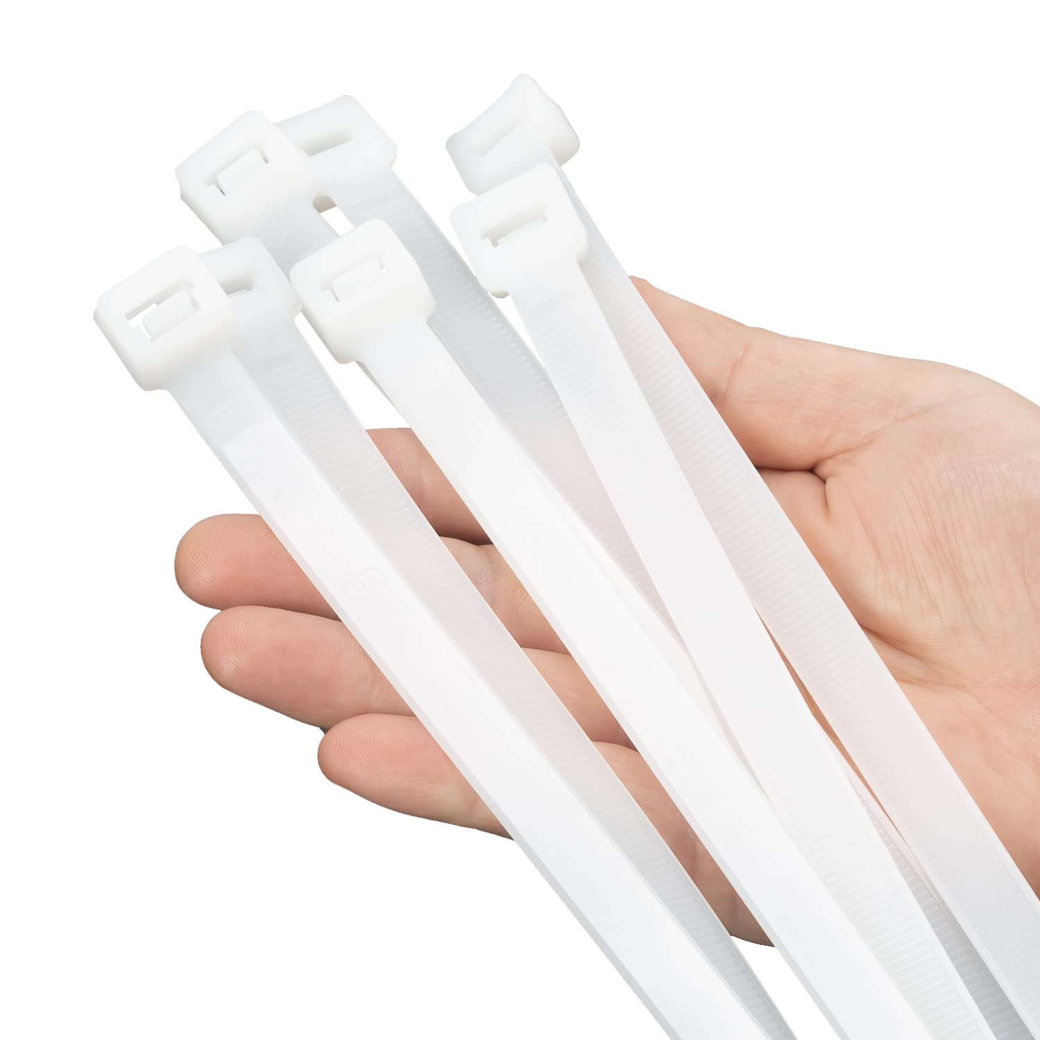 Amazon.com: XINGO 12 inch White Zip Ties Heavy Duty 80 PCS, 250