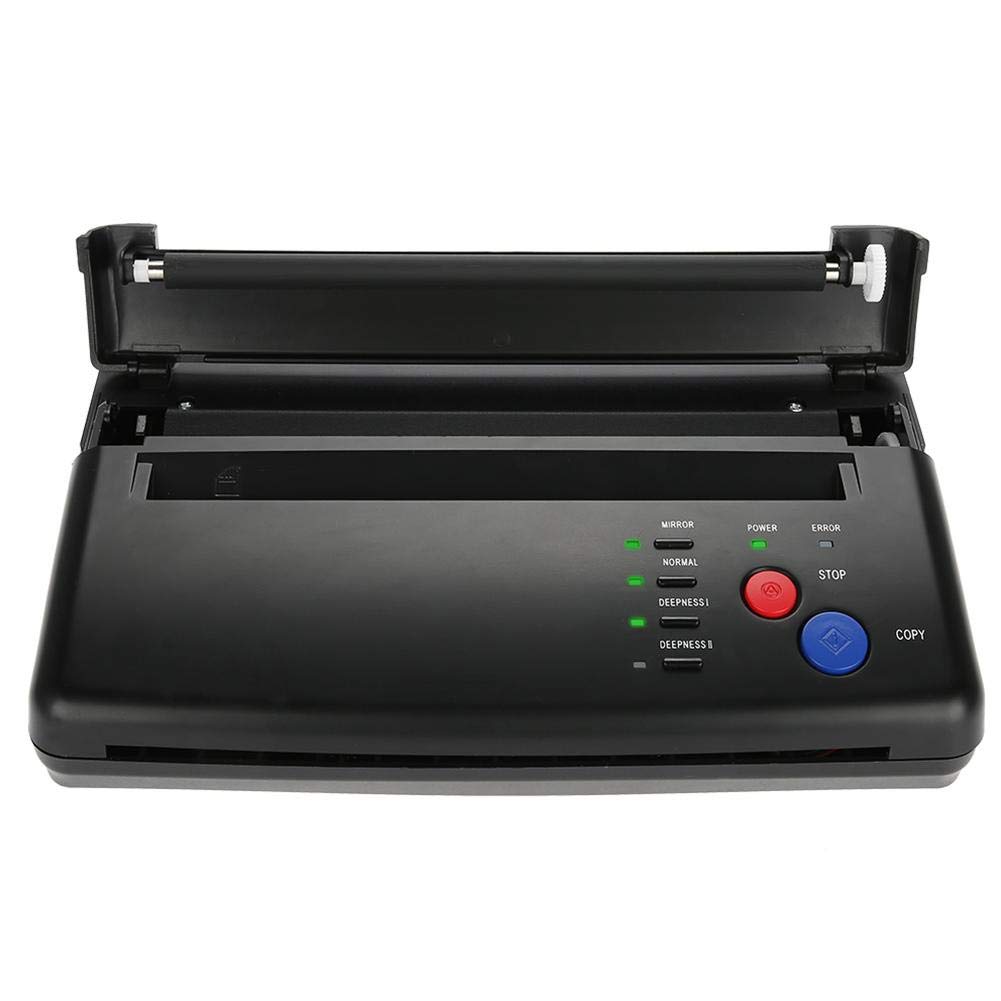 Amazon.co.jp: タトゥー転写ステンシルマシン、タトゥーサーマルコピー