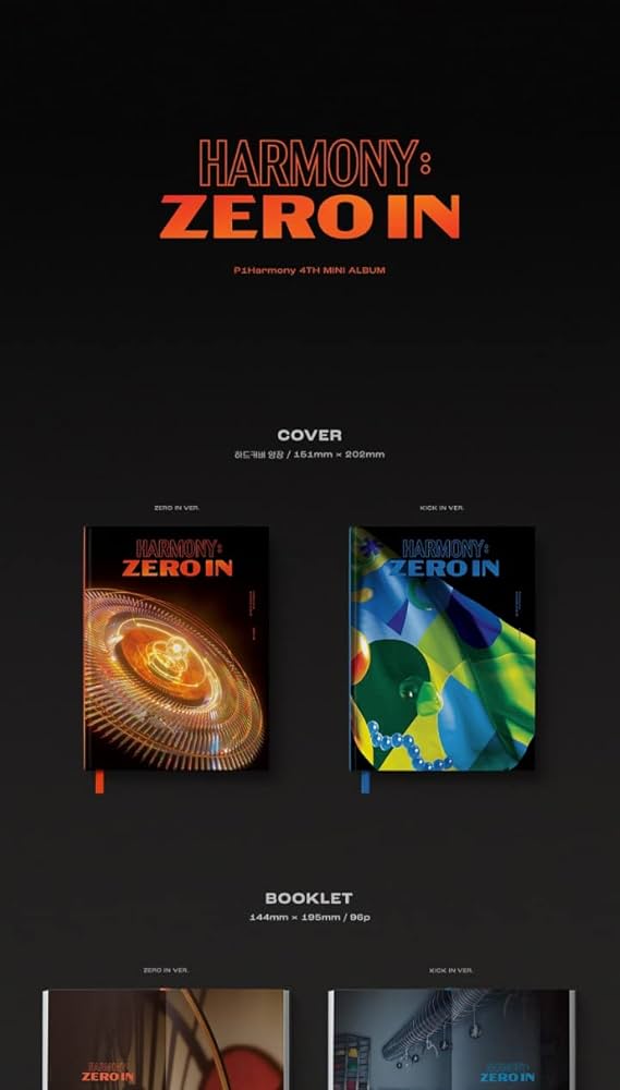 P1HARMONY - P1HARMONY HARMONY : ZERO IN 4th Mini Album Random