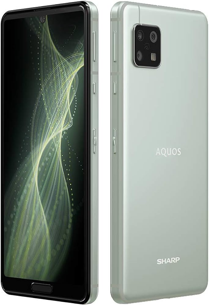 Amazon | SHARP SIMフリースマホ AQUOS sense5G オリーブシルバー