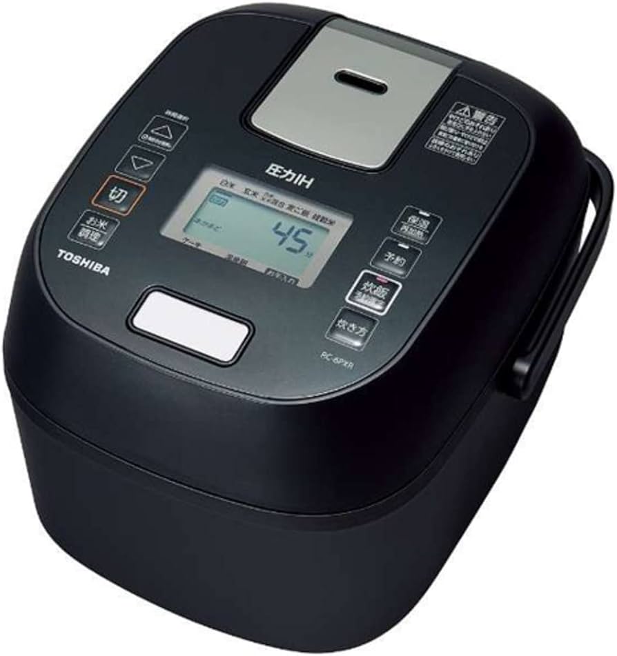 Amazon.co.jp: TOSHIBA(東芝) RC-6PXR-K(ブラック) 炎匠炊き 圧力IH