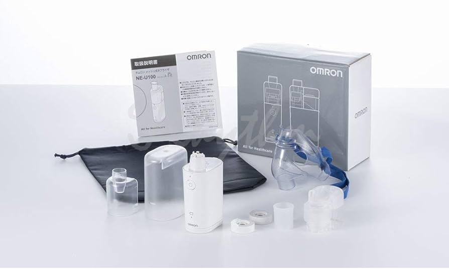 Amazon | オムロン ネブライザー 吸入器 薬剤用 携帯タイプ メッシュ式