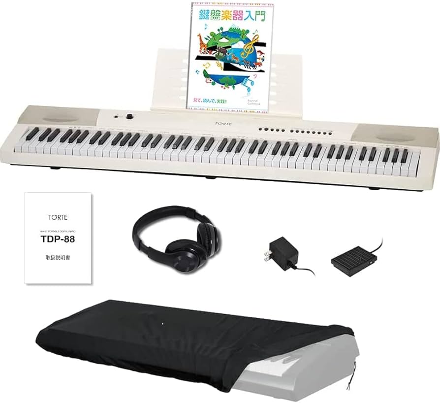 Amazon | TORTE トルテ 電子ピアノ 88鍵盤 フルスケール 日本語表記