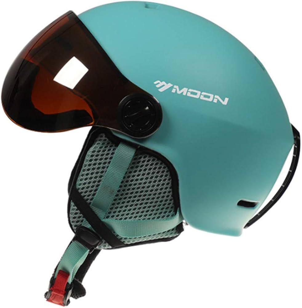 Amazon | 2-in-1バイザースキースノーボードヘルメット取り外し可能な