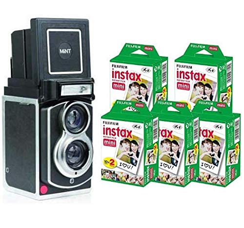Amazon | 二眼レフのチェキ登場！【Instant Flex TL70】フィルム100枚
