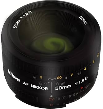 Amazon.com : Nikon AF FX NIKKOR 50mm f/1.8D Lens with Auto Focus
