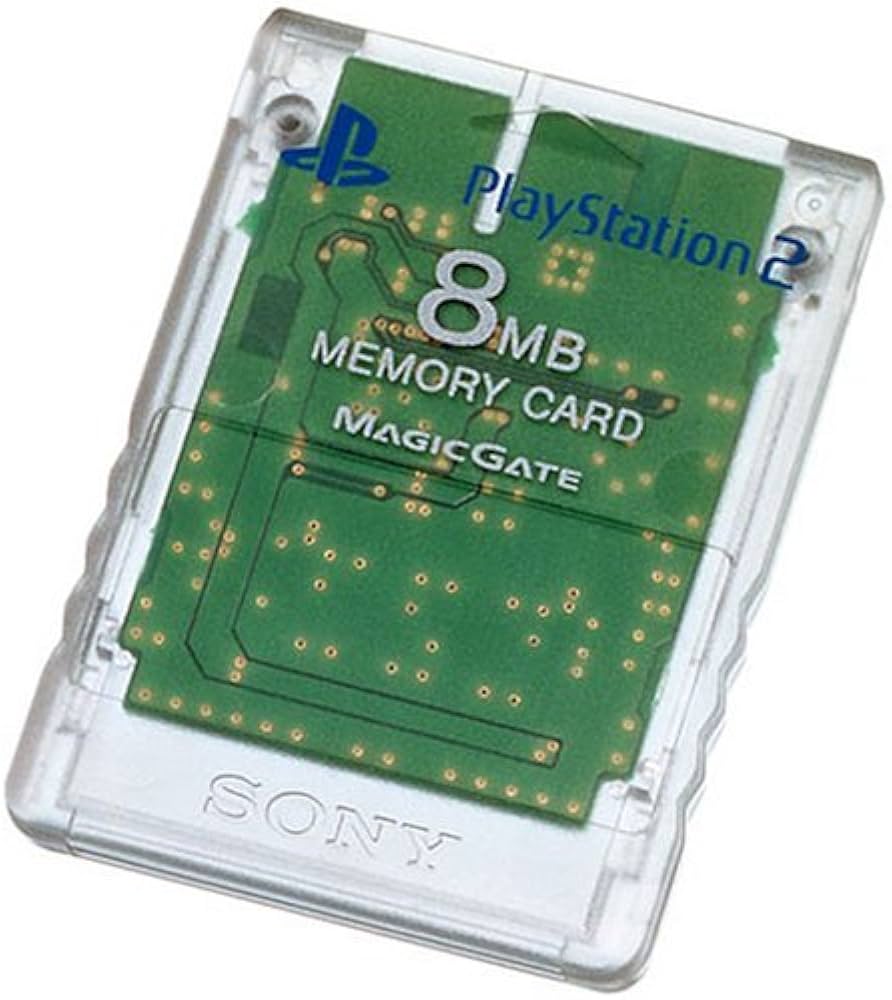 Amazon | Playstation 2 専用メモリーカード(8MB)クリスタル | メモリ